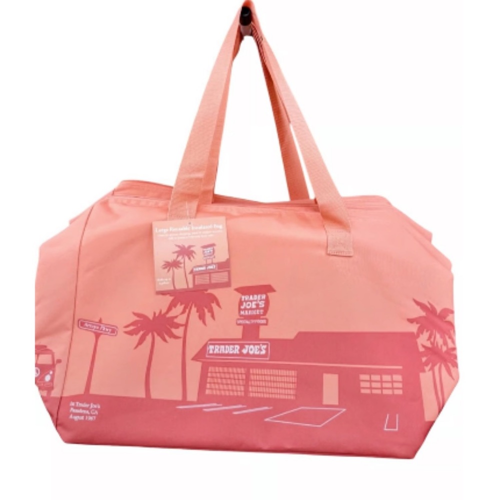 COPY - New Trader Joe’s Green Insulated Cooler Bag - Limited Edition